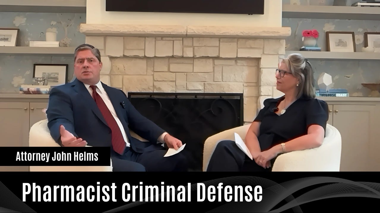 Video: Pharmacist Criminal Defense
